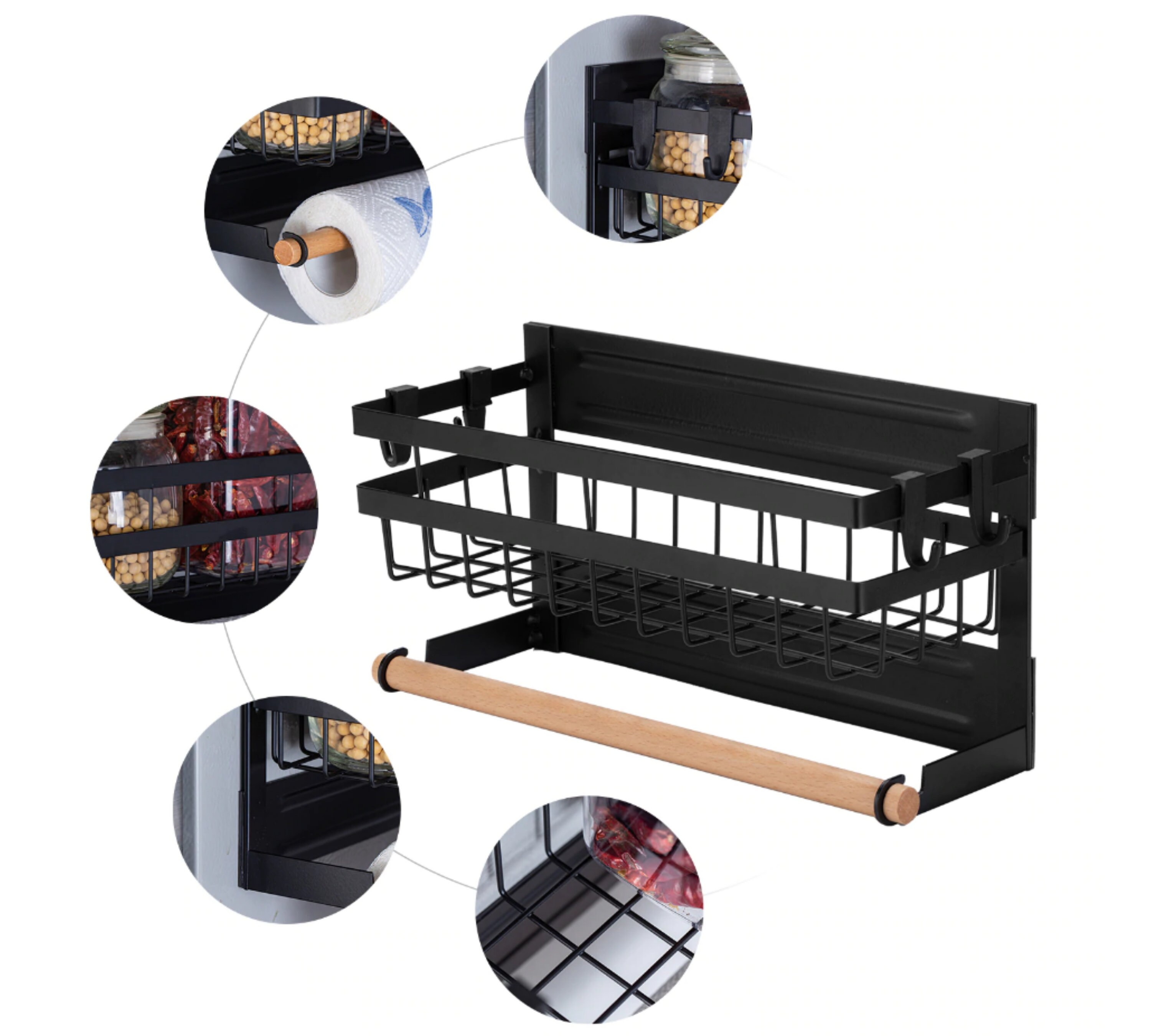 Spice Rack Kitchen Storage Rackcreative Spice Etsy Australia