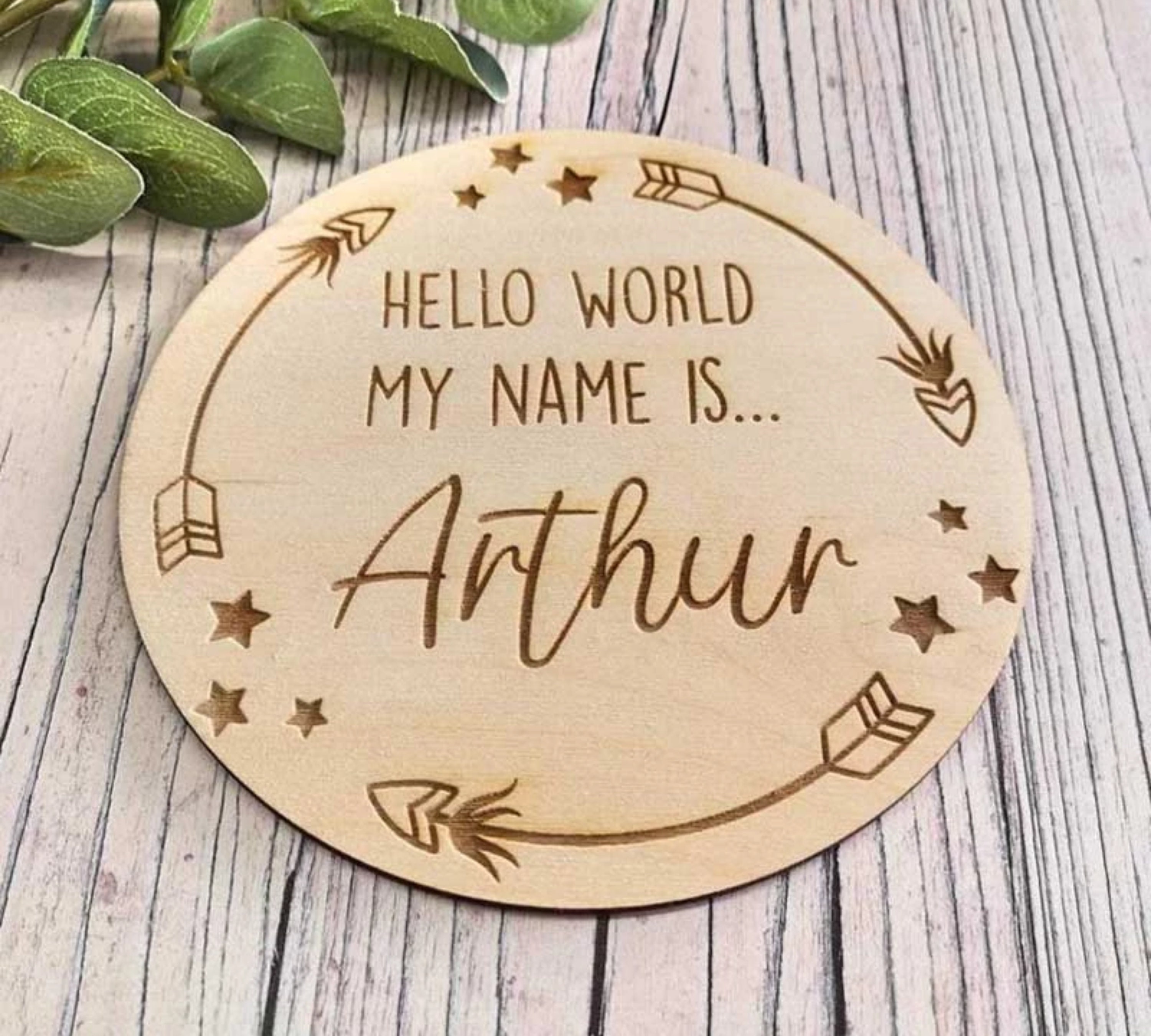 Wooden baby name sign Custom Name Sign Nursery Decor Etsy