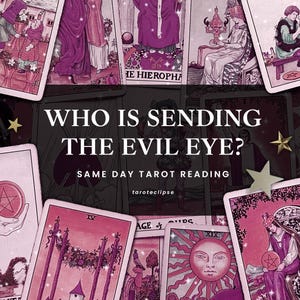 Qui vous envoie le mauvais œil ? Qui est votre haineux secret et pourquoi ? Lecture du mauvais œil | LECTURE DE TAROT approfondie le jour même (24 heures)