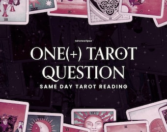 One(+) Tarot Question | Same-Day Tarot Reading