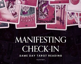 Manifesting Check-In | Same-Day Tarot Reading — Law Of Attraction Progress Check