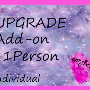 Upgrade aggiuntivo - a persona