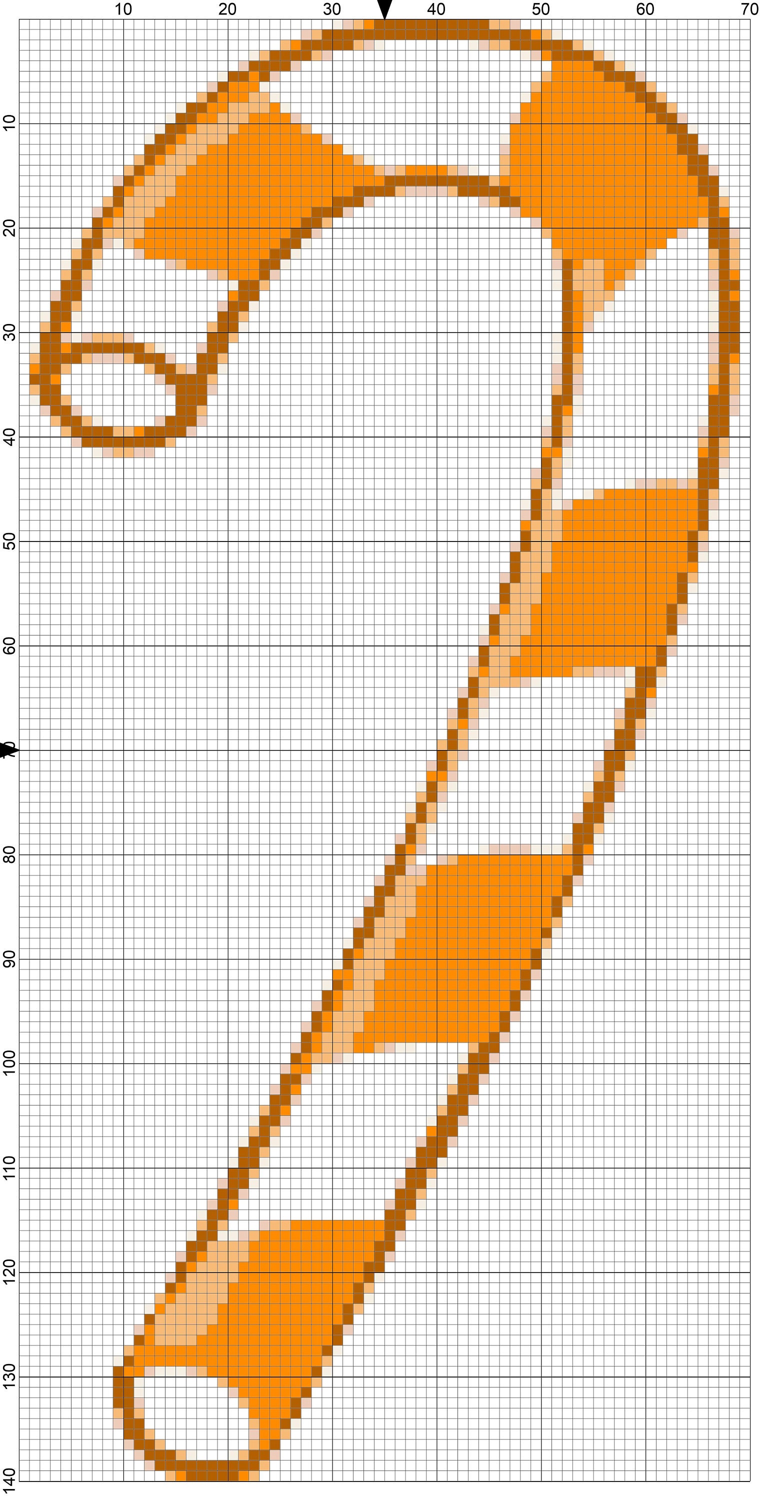 Candy Canes Cross Stitch Pattern Candy Canes Decor New Years Etsy