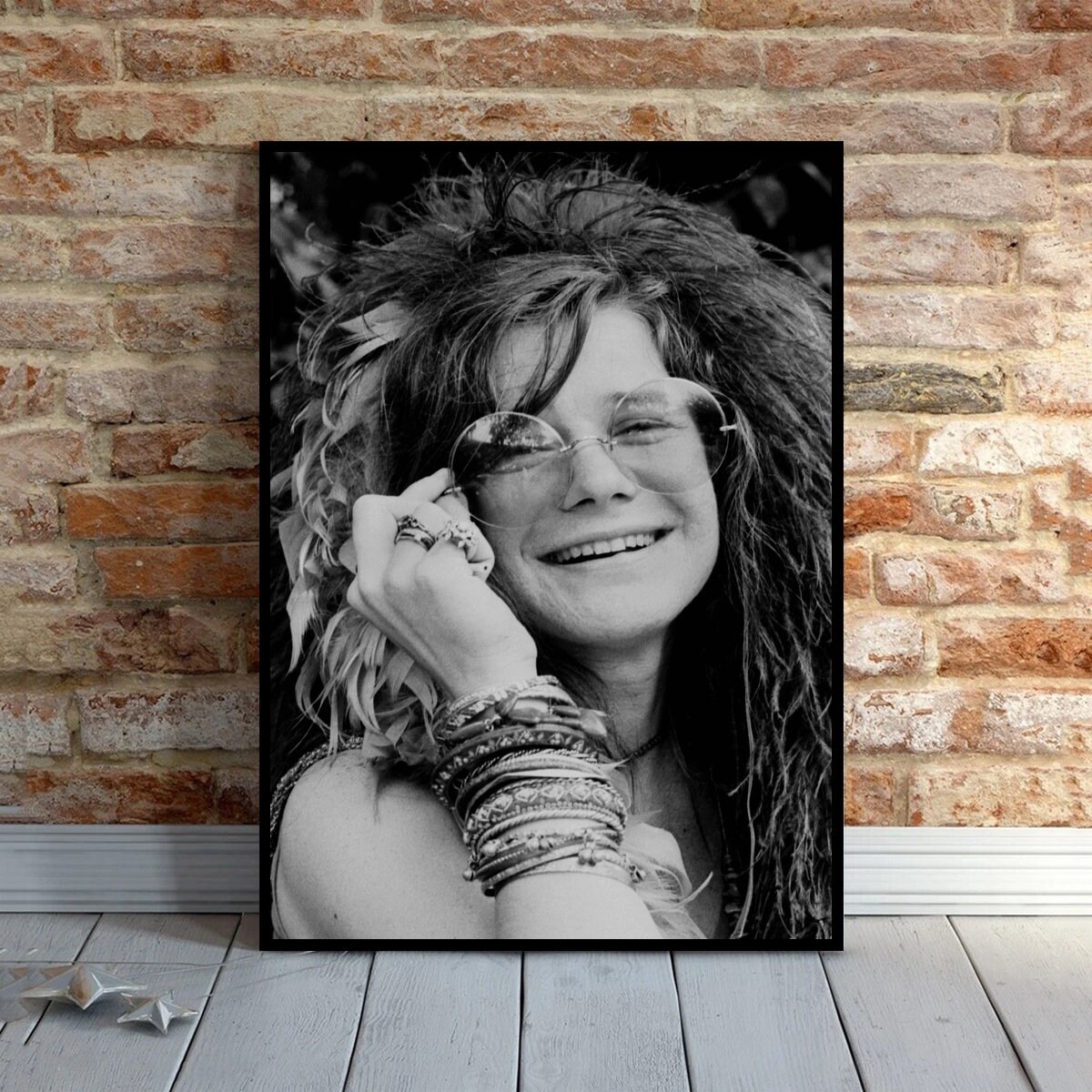 Janis Joplin Music Poster Canvas Wall Art Home Decor no Frame - Etsy