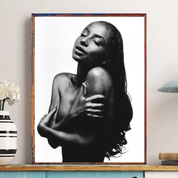 sade fans home wall decorate music art canvas poster,no frame