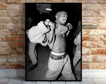 Tupac 2Pac Music Poster Canvas Wall Art Home Decor (No Frame)