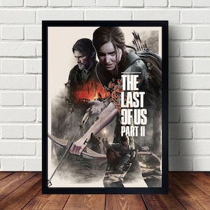 The Last Of Us Poster Canvas Art Wall Home Decor (No Frame)