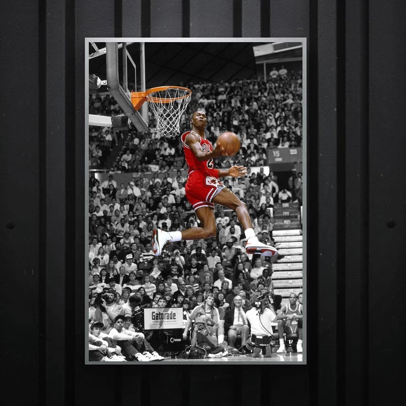 Michael Jordan Poster, Dunk Poster sold by Bautista SKU 24937326