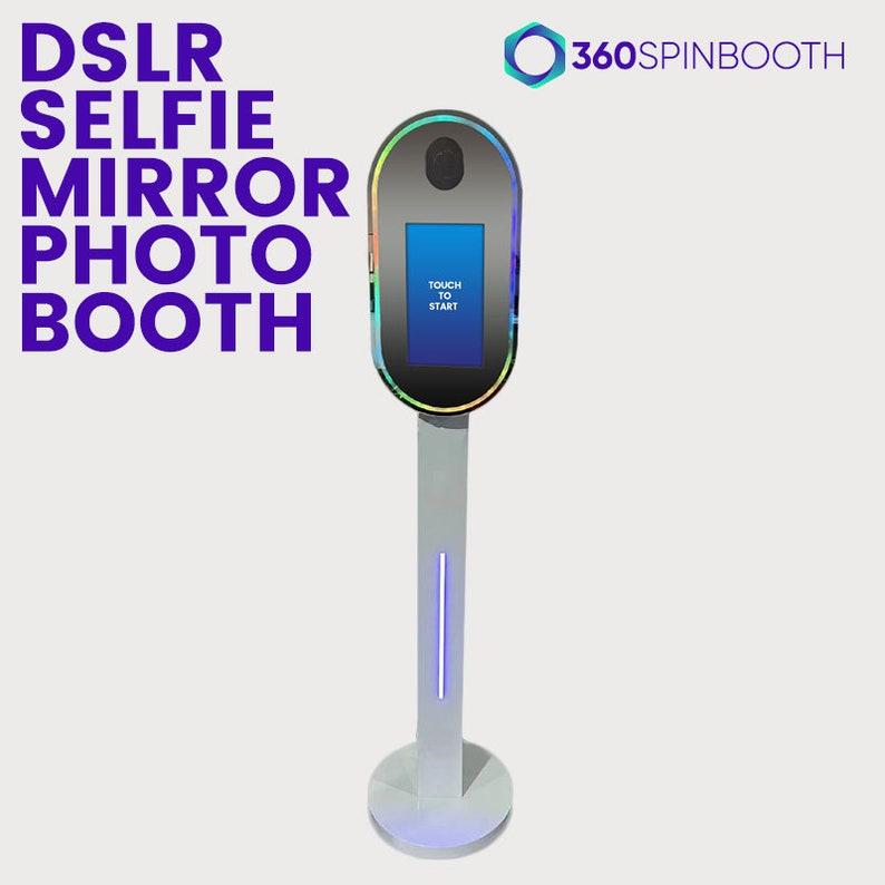 Mirror Photo Booth, Magic Mirror Booth, Selfie Mirror Booth, DLSR