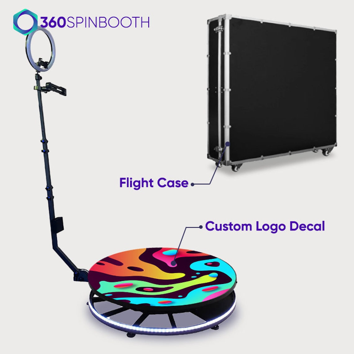 360 Photo Booth 360 Video Booth 360 Platform Automatic 360 Spinner 360