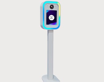 Carcasa para fotomatón DSLR para iPad: iluminación LED, estuche de transporte incluido