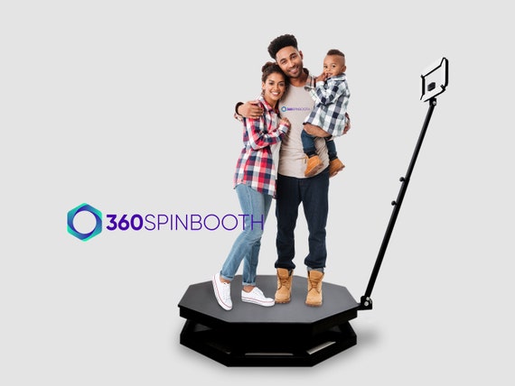 360 Photo Booth 360 Video Booth 360 Round Platform Automatic 360 Spinner 360  Motorized Spincam 360 Video 360 Machine 360 Booth 