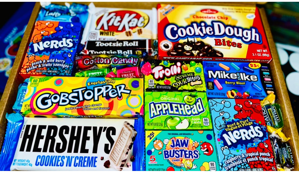 American Candy HALAL Option Available candy Box American Etsy UK