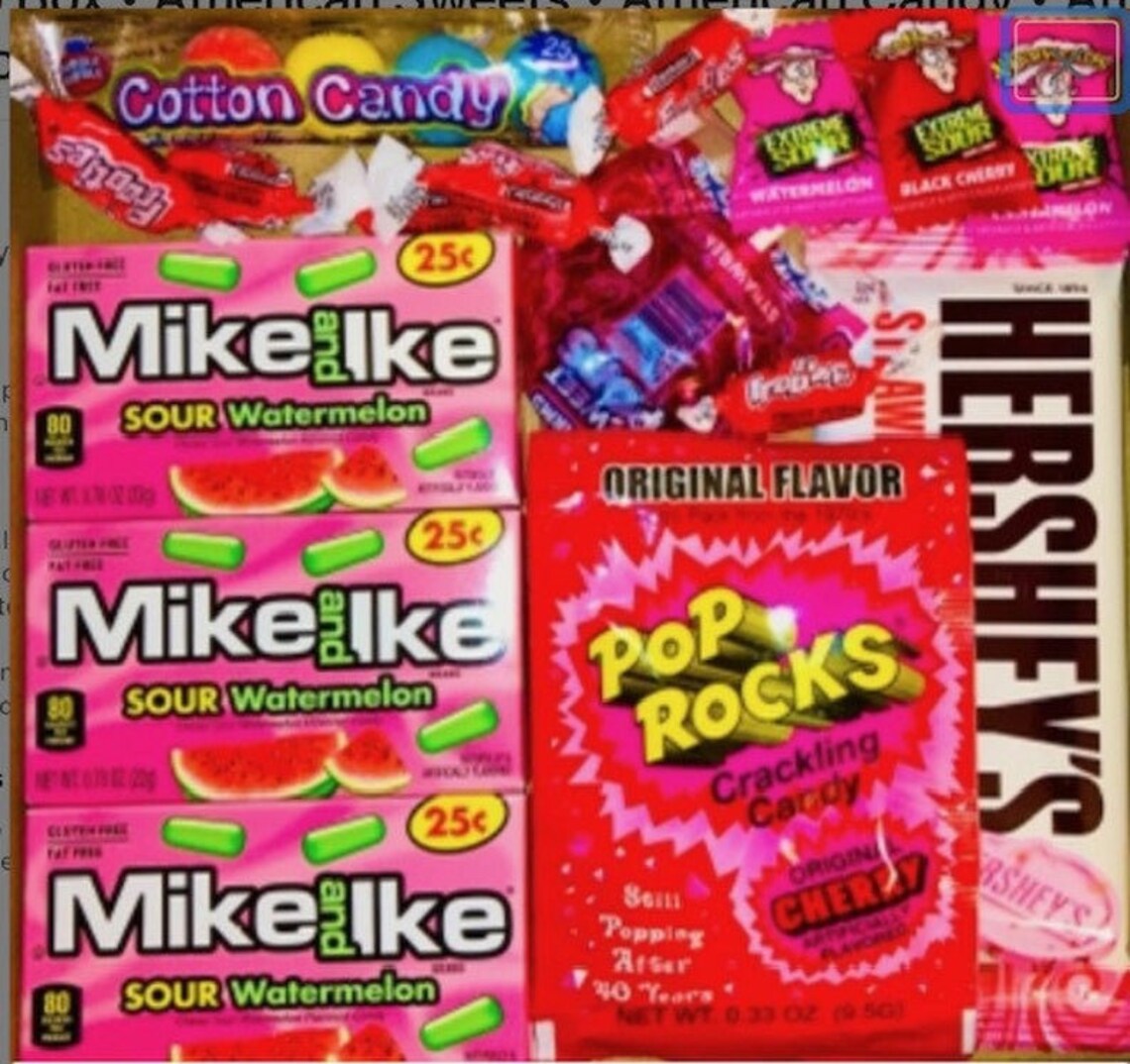 American Sweets American Candy Halal / Vegetarian options Etsy