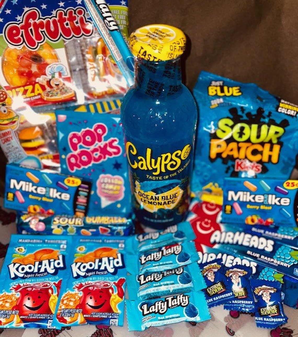 American Sweets Big Blue Bundle American Candy American Etsy