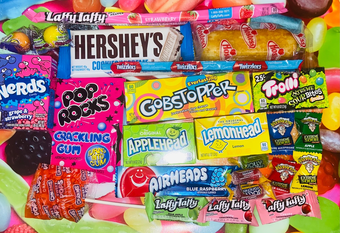 American Sweets American Candy HALAL / Vegetarian options Etsy