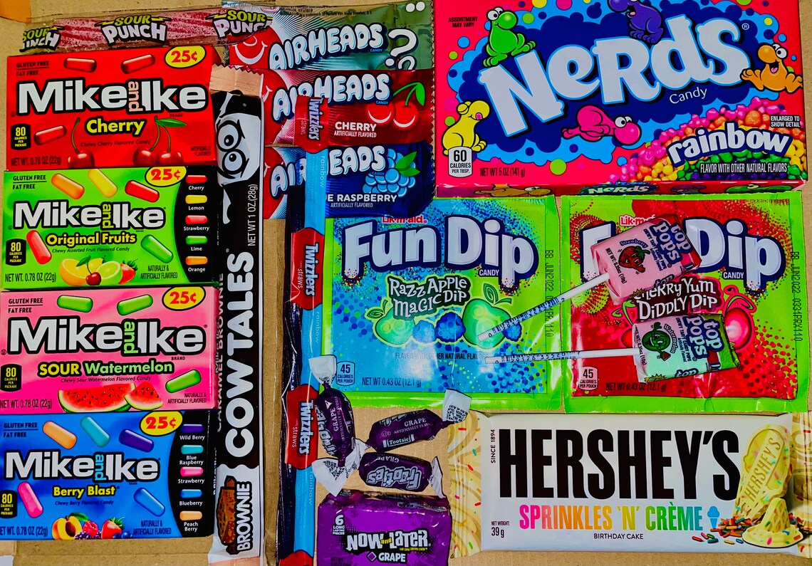 American Sweets American Candy HALAL / Vegetarian options Etsy