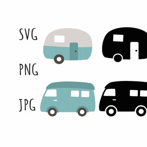 Camper Trailer SVG digital files