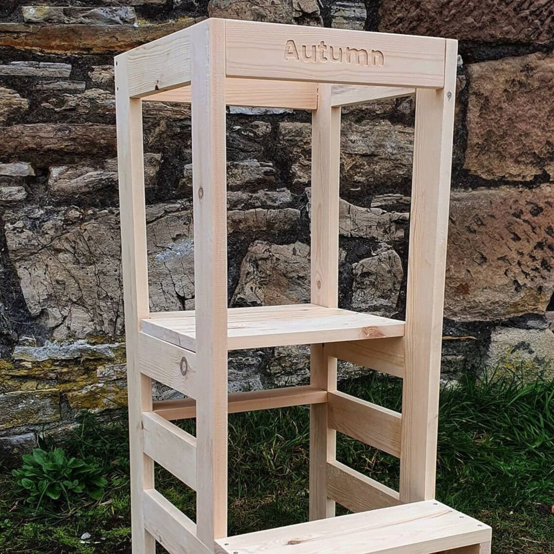 Personalised Toddler Tower Etsy