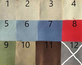 Heavy Weight Linnen Swatches - Oeko Tex Standart 100 - Orsha Flax Mill in de Republiek Wit-Rusland