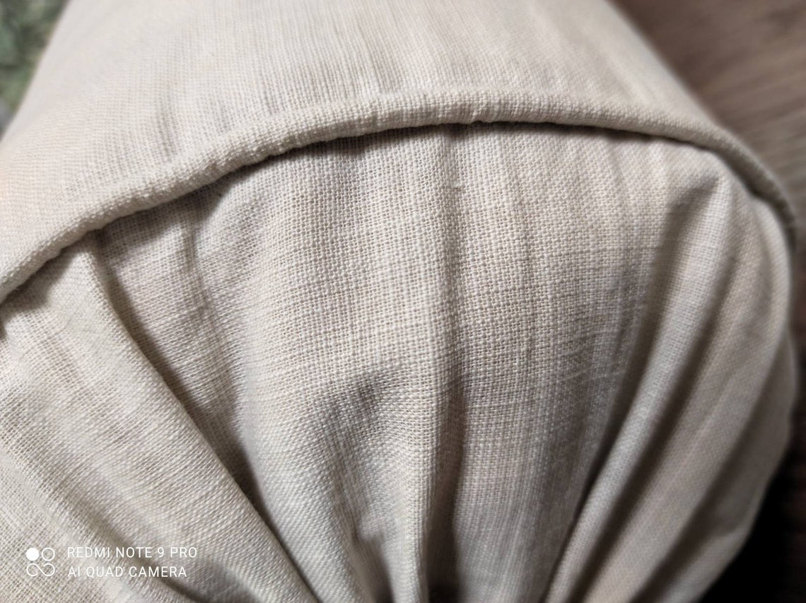 Linen Bolster Case Yoga Bolster Cover Custom Size Bolster Etsy