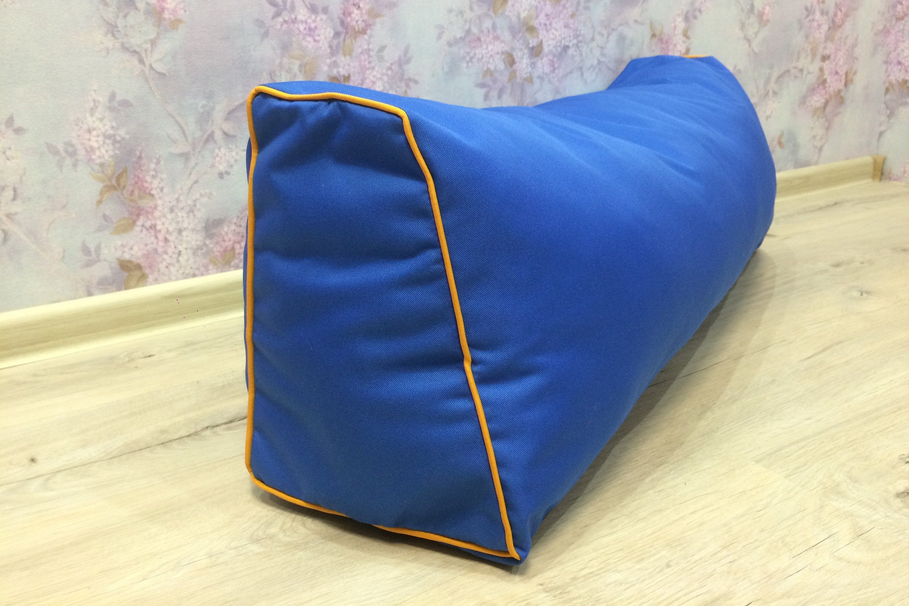 Wedge bolster pillow cover Daybed back bolster Water and Etsy