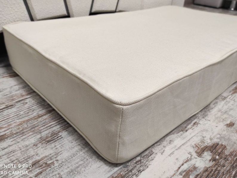 Linen Daybed Slipcover Futon Cover Mattress Zippered Cover Etsy