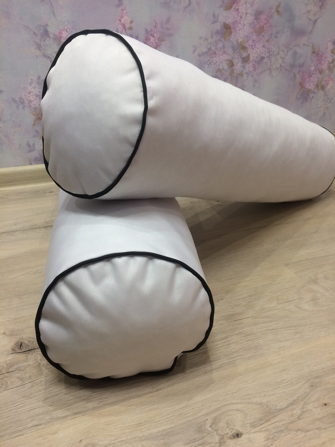 Outdoor Bolster Pillow Cover Water Resistant Outdoor Bolster Etsy