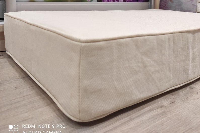 Linen Daybed Slipcover Futon Cover Mattress Zippered Cover Etsy