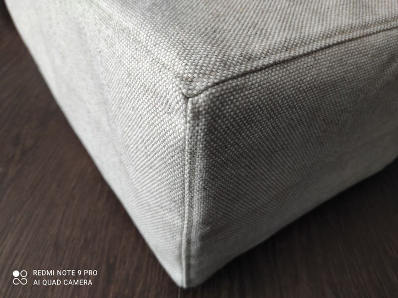 Linen Mattress Zippered Cover Made of Upholstery Linen Etsy