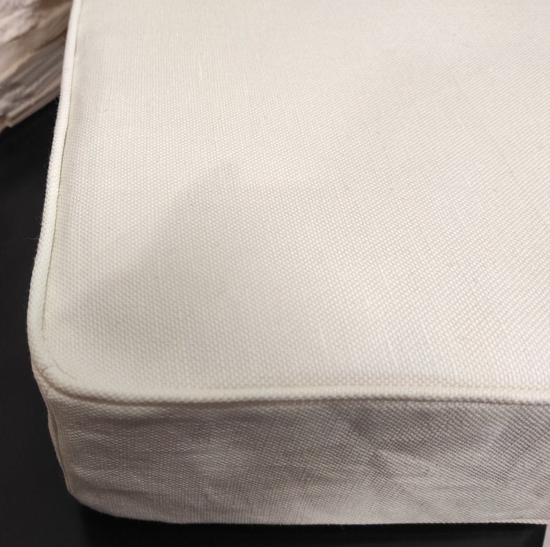 Linen Daybed Slipcover Futon Cover Mattress Zippered Cover Etsy