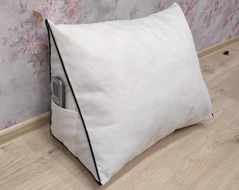 Cover on the pillow to read - Posture Pillow Case - Pillow for working with a laptop - pillow under feet - Pillow for backbone - Backrest