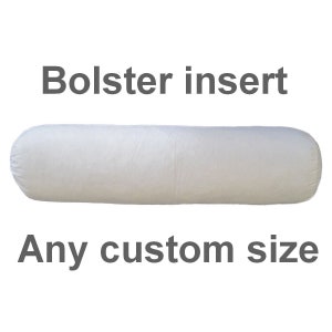Bolster insert without filler,  pillow insert, roll insert, roller insert, filling pillow bolster, yoga bolster insert, liner for down