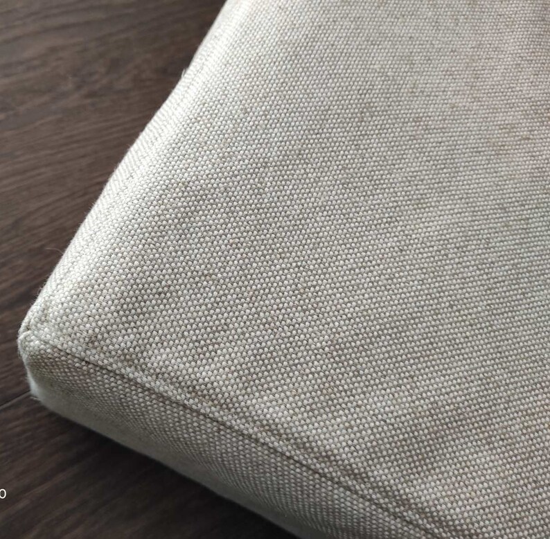 Linen Mattress Zippered Cover Made of Upholstery Linen Etsy