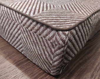 Funda de lino para sofá cama - Funda de colchón para sofá - Funda de colchón con cremallera - Tejido de lino puro natural - Funda de futón - Cualquier tamaño personalizado