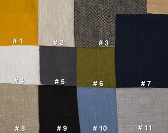 Flax samples of medium density - Oeko Tex Standart 100 - Orsha Flax Mill in the Republic of Belarus