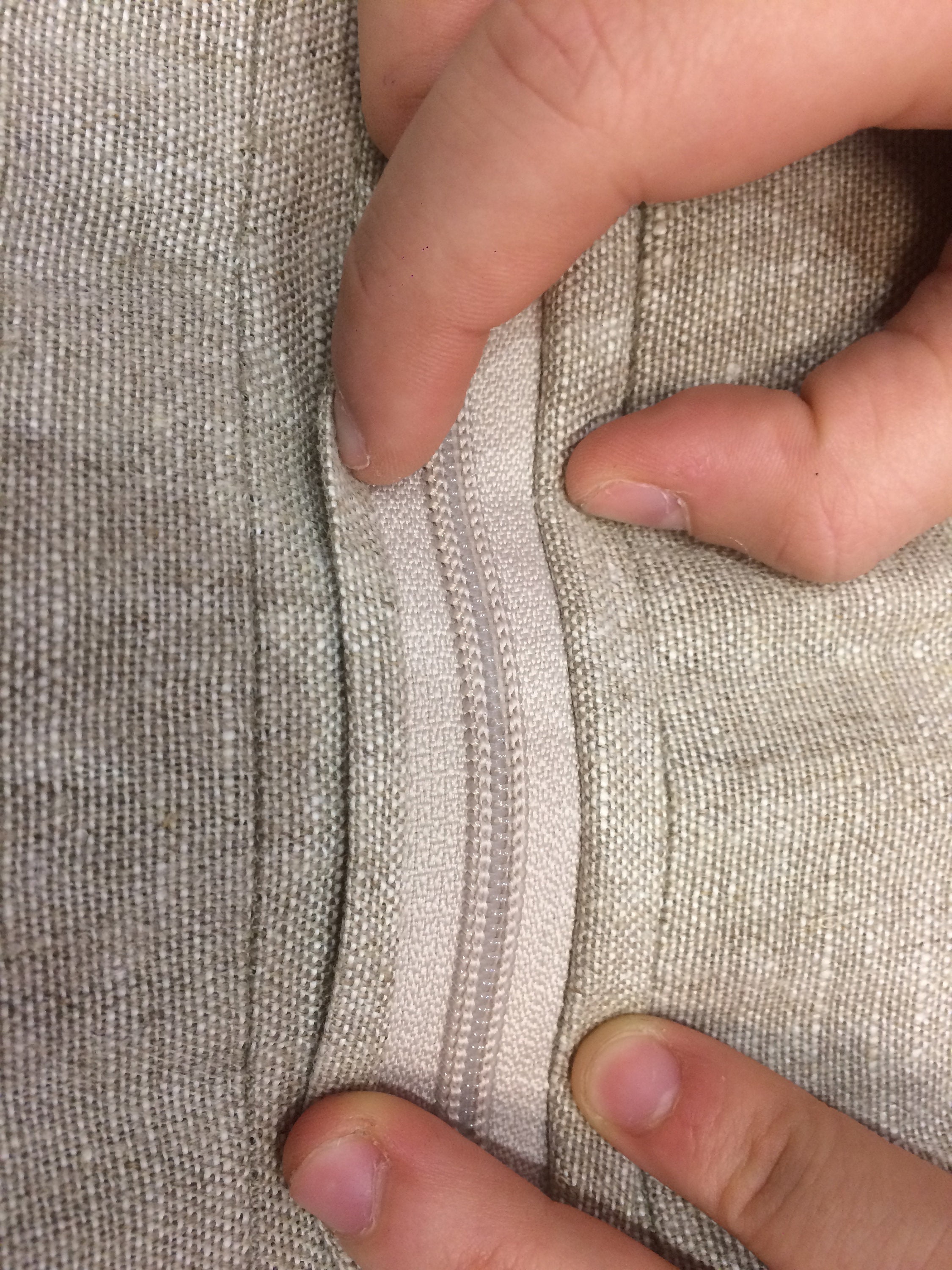 Linen Bolster Case With Hidden Zipper Yoga Bolster Cover Etsy