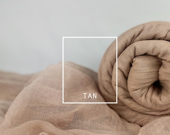 Tan Cheesecloth Table Runners, Neutral Colors, Cheesecloth Table Runners, Boho, Gauze Wedding Table Decor