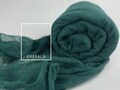 Emerald Cheesecloth Table Runners, Boho, Gauze Wedding Table Decor, Flowy Table Runner, Farm Table Cloth