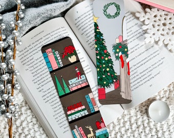 Christmas Bookshelf Bookmark Collection