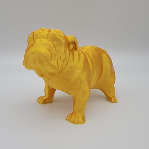 English Bulldog Art Statue Figurine | Bull dog Owners Housewarming Gift | Bulldog Figurine  | Bulldog Model | English Bulldog Statues