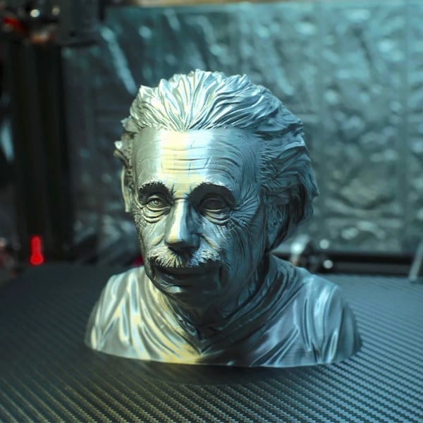 Albert Einstein Bust | Statue of Albert Einstein's Head | Gifts for Nerds and Brainiac's | Gift for School Teacher or College Professor