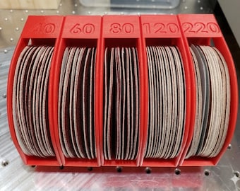 6 Inch Sanding Pad Holder Any Color | Garage Organization