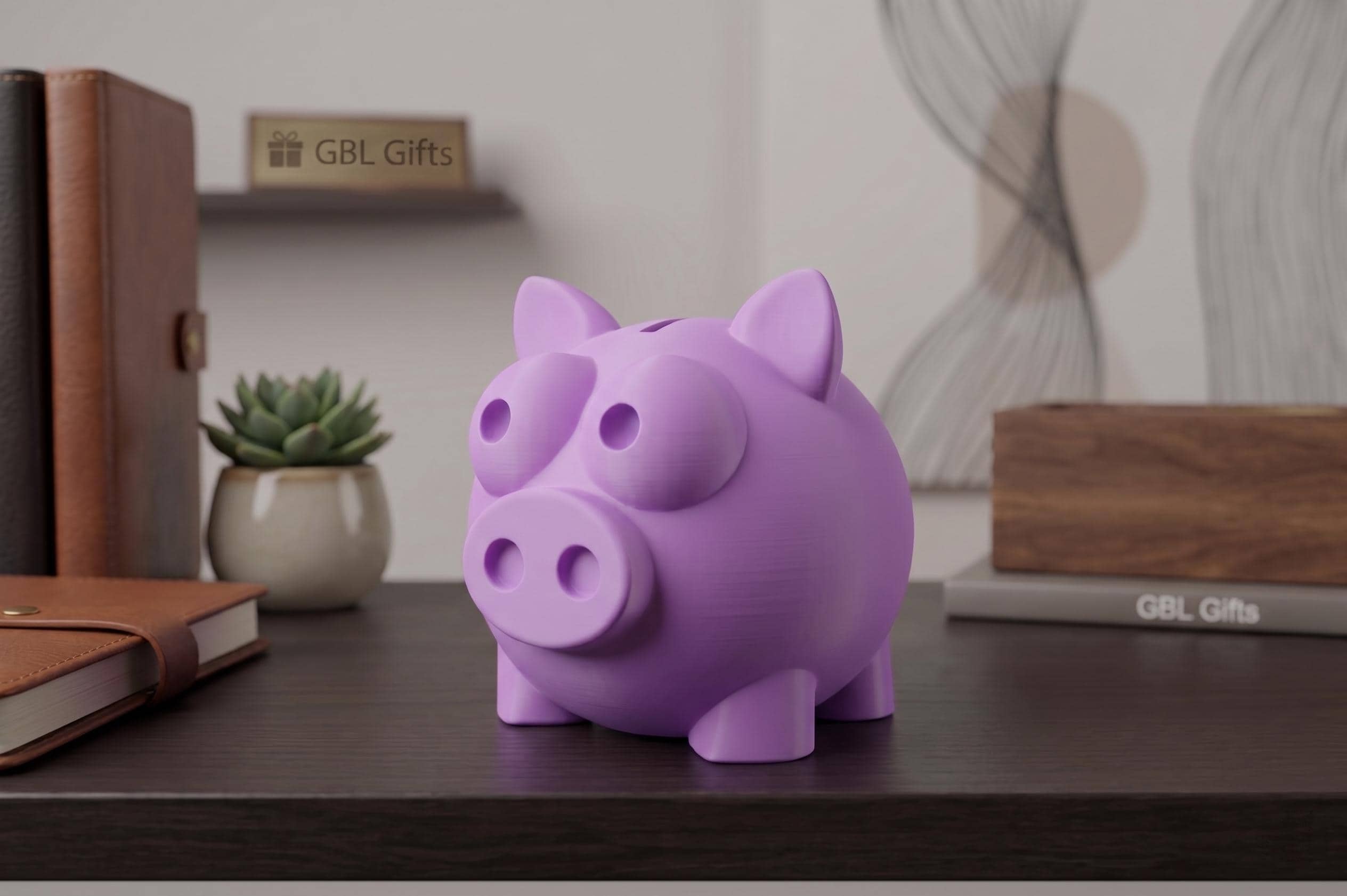 Cute Piggy Bank - Any Color!