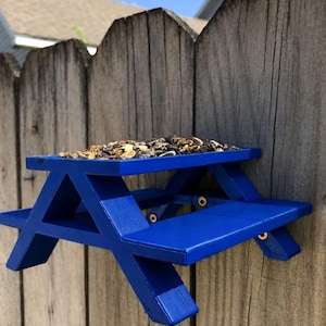Squirrel Feeder Picnic Table
