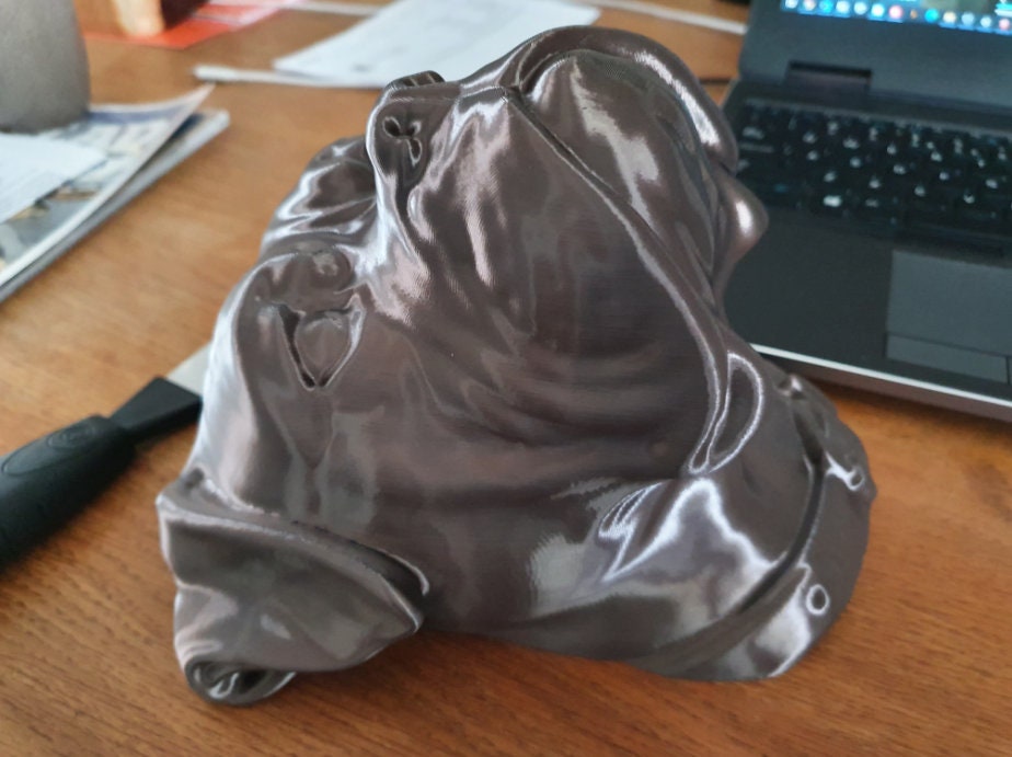 Boxer Head Wall Art | Housewarming Gift for Boxer Lovers | Animal Lovers Gifts | Dog Lovers | Memorialize Your Pet | 3d Boxer Head Wallmount