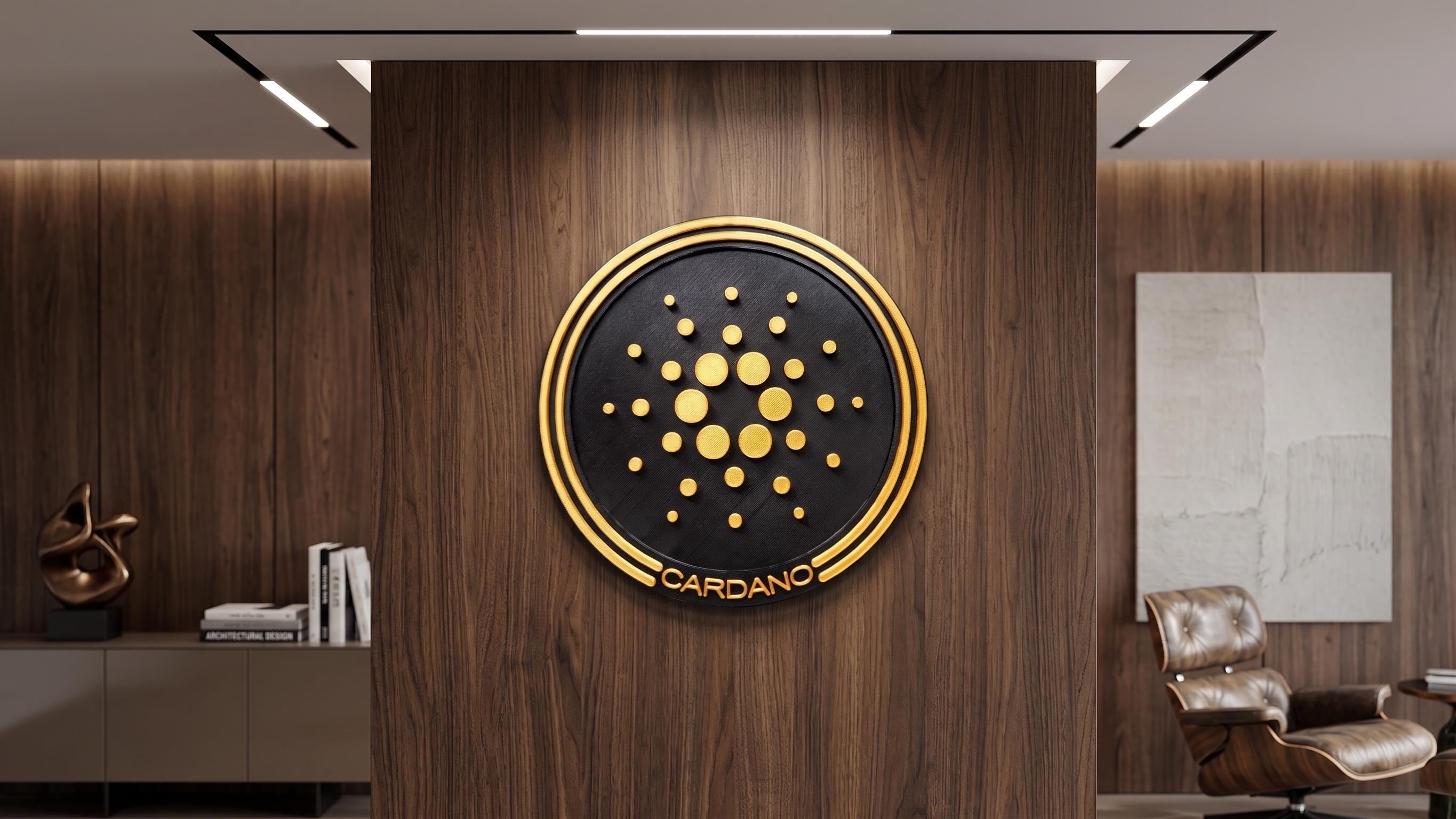 Cardano ADA Coin Wall Art | Crypto Currency Lovers Wall Art Gift | Ethereum Bitcoin ETH BTC | Gift for Crypto Lover