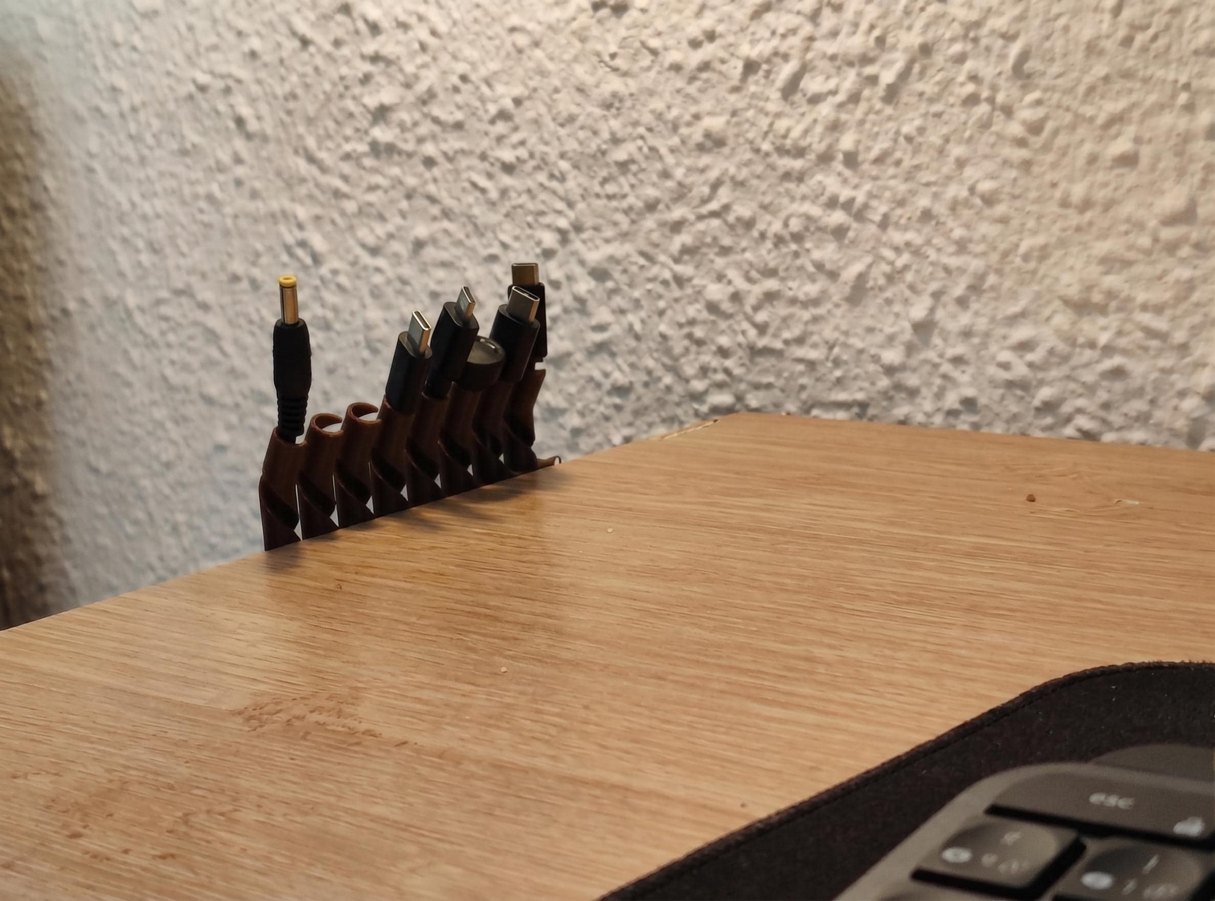 Cable Holder | Cable Management | Top of Desk | Desk Organization | Office Organizer
