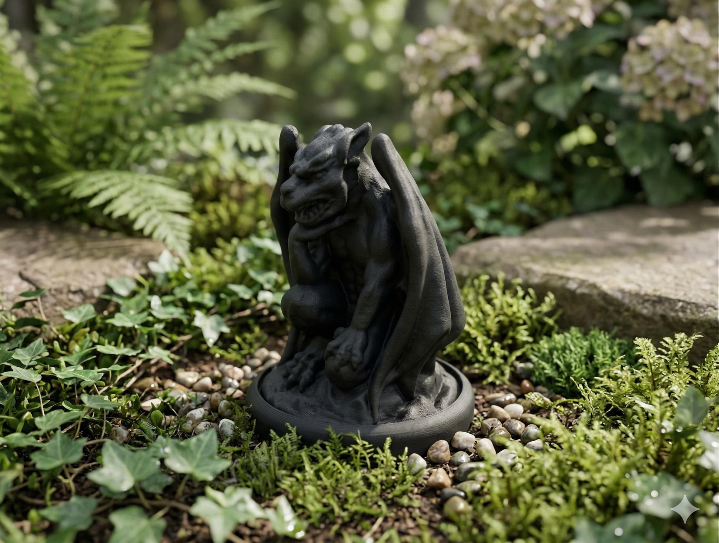 Thinker Gargoyle Statue | Any Color