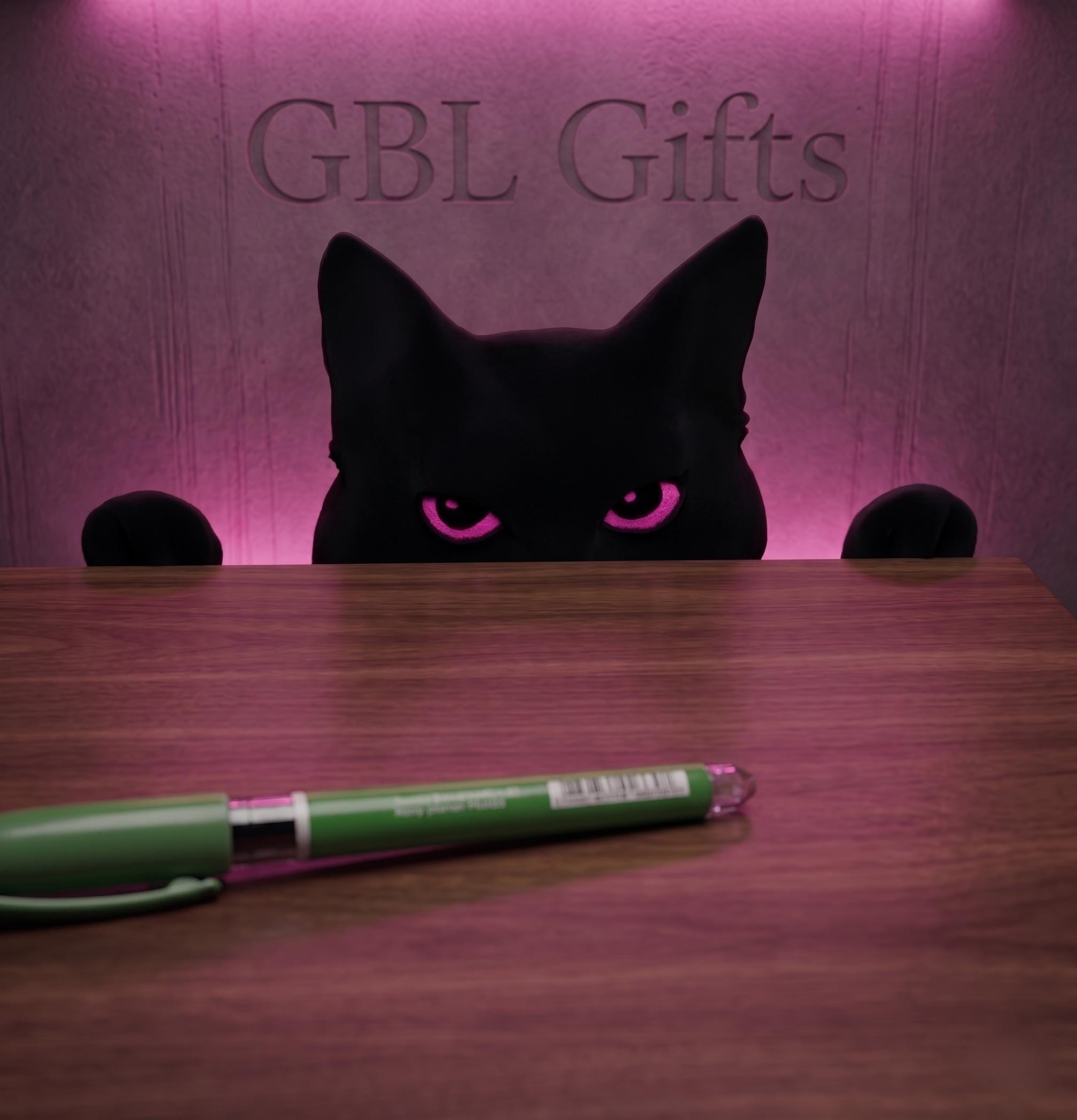 Desk Cat | Cute Funny gift for cat lovers